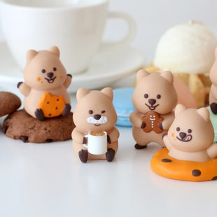 韩国正版YOUNG FOREST艺术家联名KKOTKA柿子椒熊盲盒潮玩具小手办