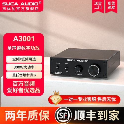 300W低音炮功放单通道3255芯片