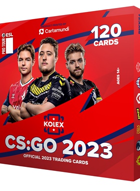 【现货】ESL正版周边kolex csgo选手收藏卡 中国限定版红盒