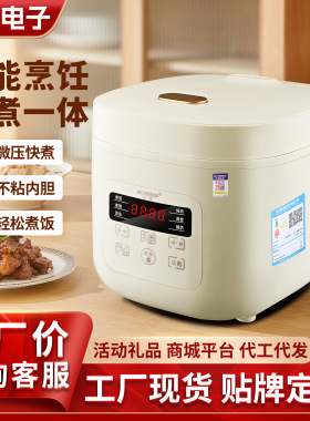源头工厂智能预约电饭锅电饭煲220VCE认证跨境专供支持贴牌代加工