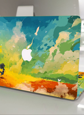 macbook pro 17寸A1297苹果MC226 MD311贴膜MC024 MC725炫彩贴膜