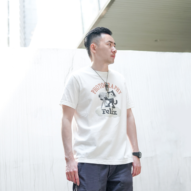 原创短袖美式青年印花潮牌