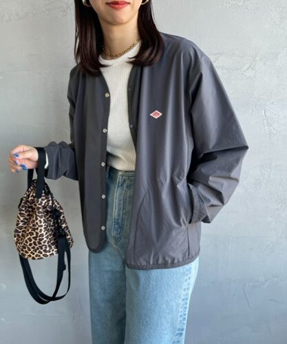 日系复古户外休闲文艺尼龙夹克女