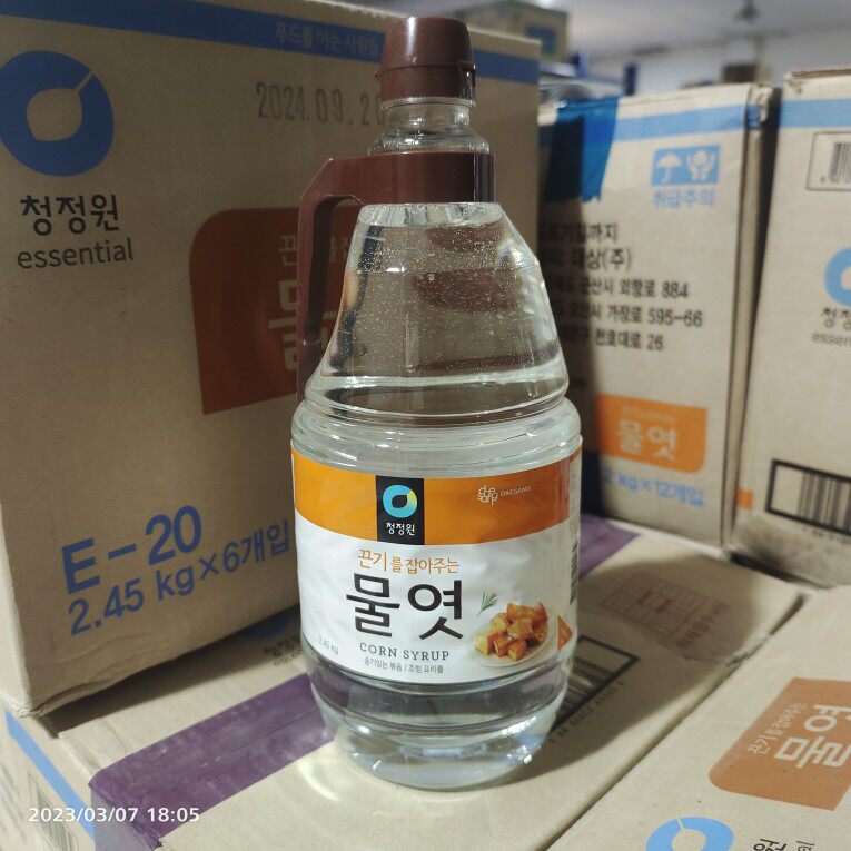 进口透明麦芽糖稀玉米糖浆 韩国雪花酥糖稀大水怡牛轧糖烘焙原料