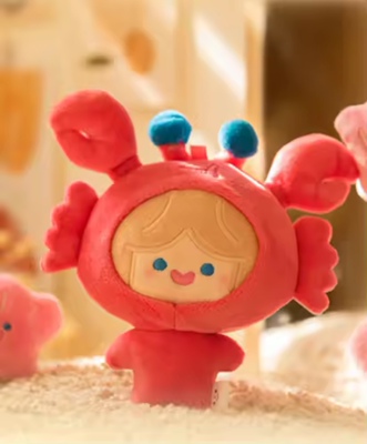 正版RiCO动物园毛绒盲盒潮玩手办玩具摆件创意送人礼物车载