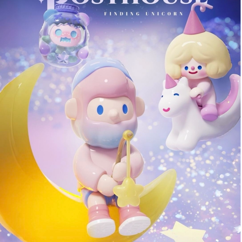 正版寻找独角兽全明星微光祈愿所系列盲盒潮玩手办摆件礼物车载
