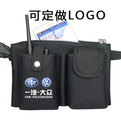 4S店 KTV 酒店麦当劳服务员腰包迪吧餐厅酒吧服务员销售腰包定做