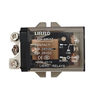 40A一开一闭LIERD RELAYS银触点 30F 利尔德LIRRD继电器LJQX