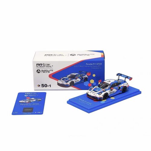 正版现货Almost Real ARbox 雪邦2026 保时捷 911 GT3 R 1/64车模