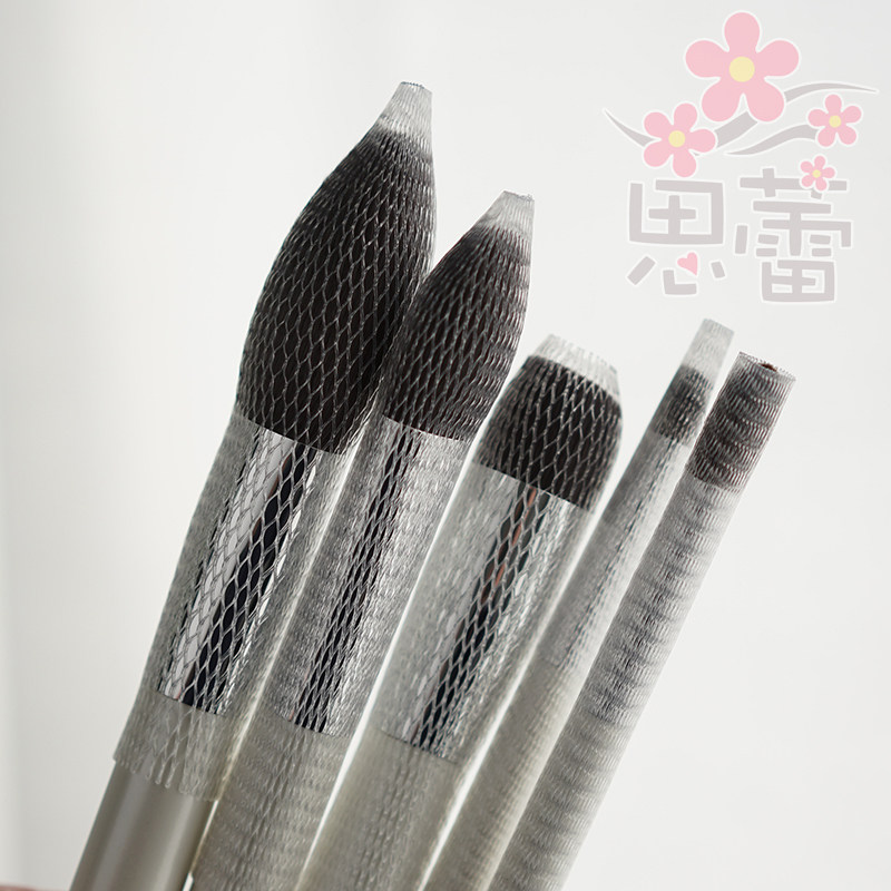 化妆刷保护网套防炸毛刷头套刷子套子保护套保养网袋化妆工具10个