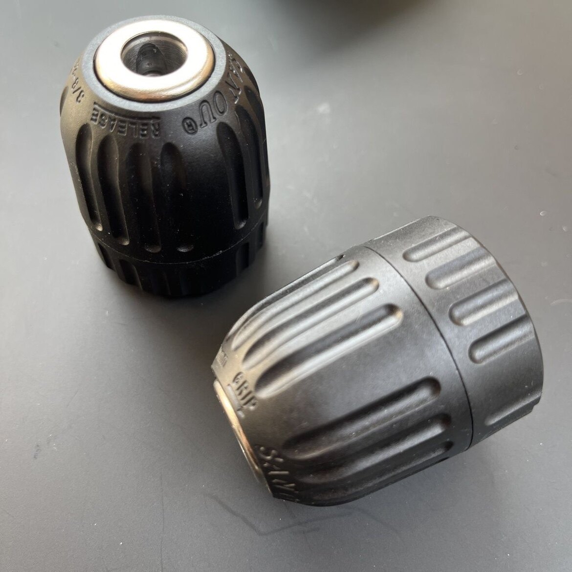 比利得充电手钻 3/8-24unf手紧夹头0.8-10mm电钻夹头螺纹连接自锁