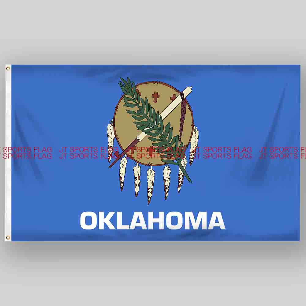 俄克拉荷马州旗旗子定制旗帜定做Flag of Oklahoma