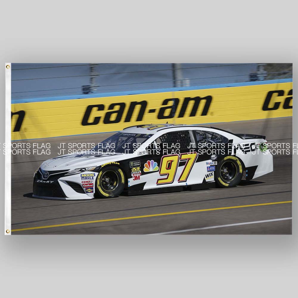 NASCAR美国纳斯卡车队汽车赛车旗帜运动装饰品Obaika Racing flag