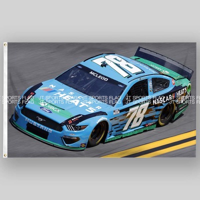 NASCAR美国纳斯卡车队汽车赛车旗帜运动Live Fast Motorsports