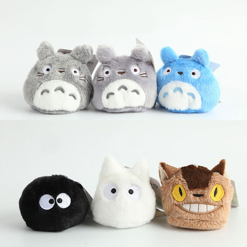 日宫崎骏白龙猫公仔黑煤炭球沙包