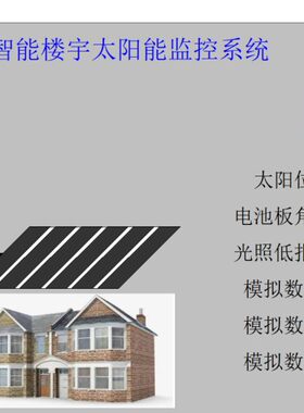 楼宇太阳能监控系统组态王6.55仿真程序设计要求代做开发定做程序