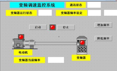 变频调速西门子S71200PLC和MCGS7.7触摸屏程序博途V15带V20变频器