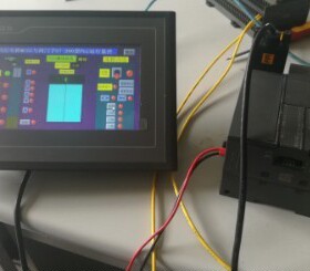 4四层电梯西门子S7-200SMAR型PLC和昆仑通泰MCGS触摸屏联机程序3