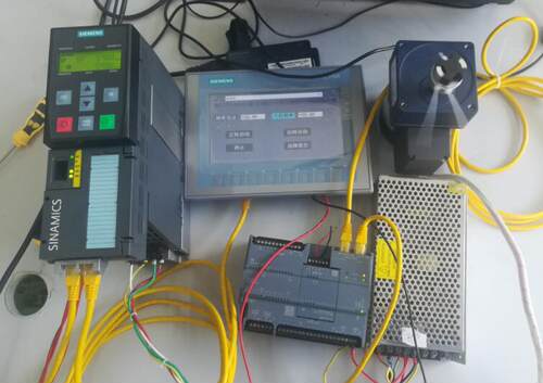 西门子1200PLC通过PROFINET通讯协议控制G120变频器例子程序代做