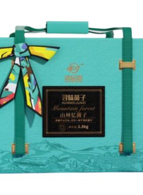 谛品居寻味菌子系列 山林忆菌子 干菌礼盒490g