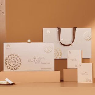 夫人燕窝鲜萃冻干银耳燕窝礼盒冲泡即食20g*8盒免炖煮