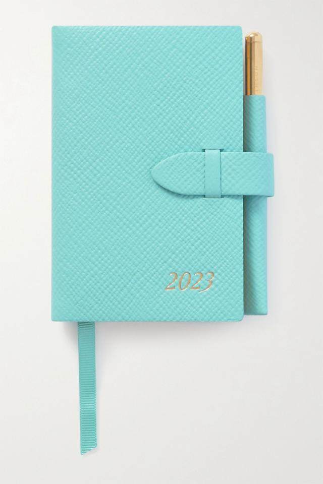 SMYTHSON 2023년 신형 가죽 달력 노트