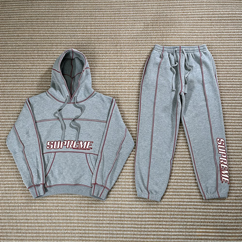 Sup Tracksuit潮牌运动服套装jacket+pants冲锋夹克卫衣外套