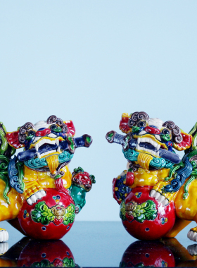 景德镇手工陶瓷貔貅风水开业礼品