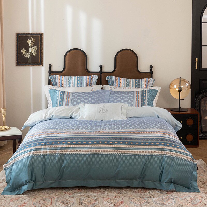 多喜爱专柜正品大美新疆系列50支长绒棉加大床单款四件套艾尼瓦尔