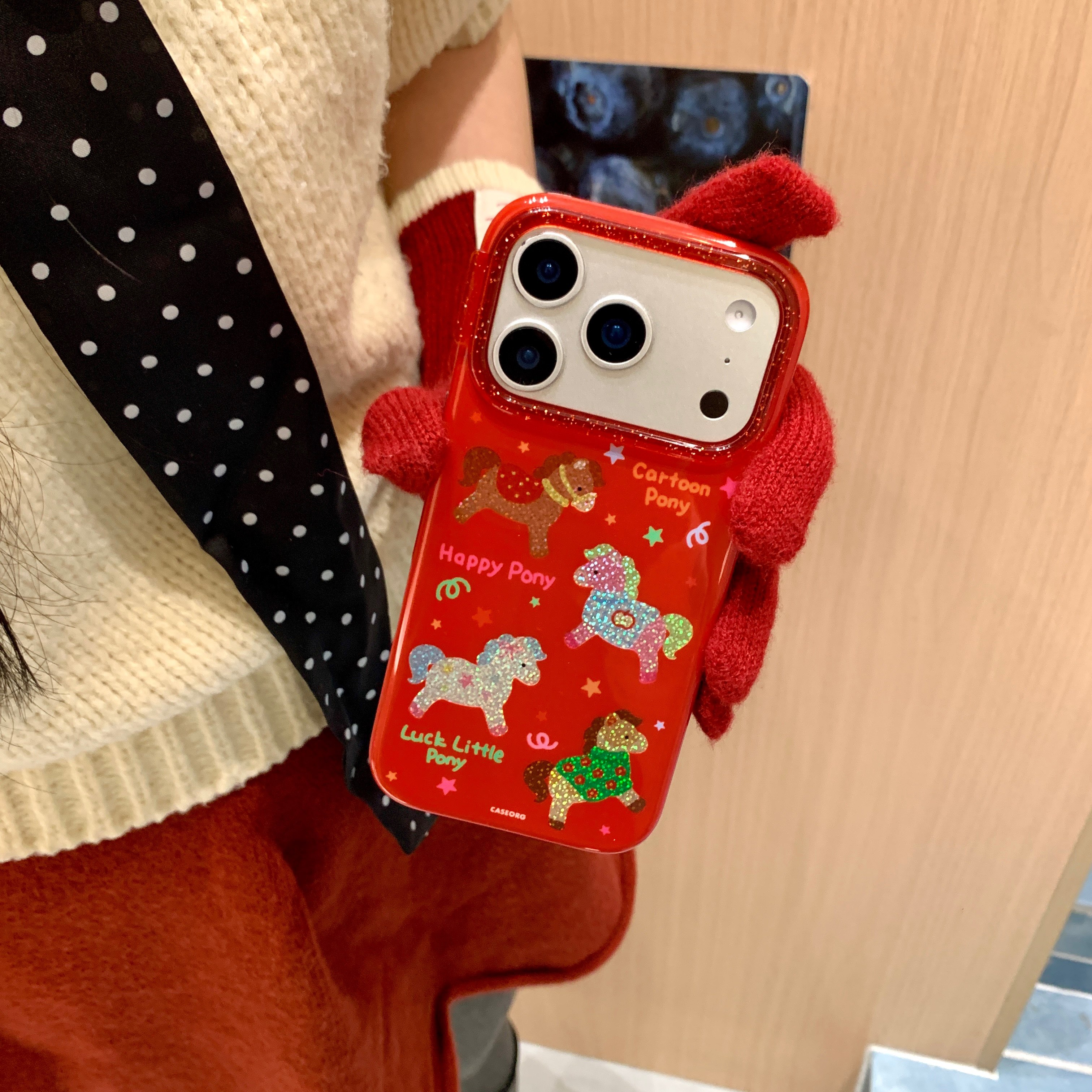 2026本命年红色小马苹果17promax手机壳17pro全包17适用iphone16pro闪粉15promax女款16小众15可爱14保护套13,3C数码配件,手机保护套/壳,淘宝优惠券,粉丝福利购,淘宝优惠卷