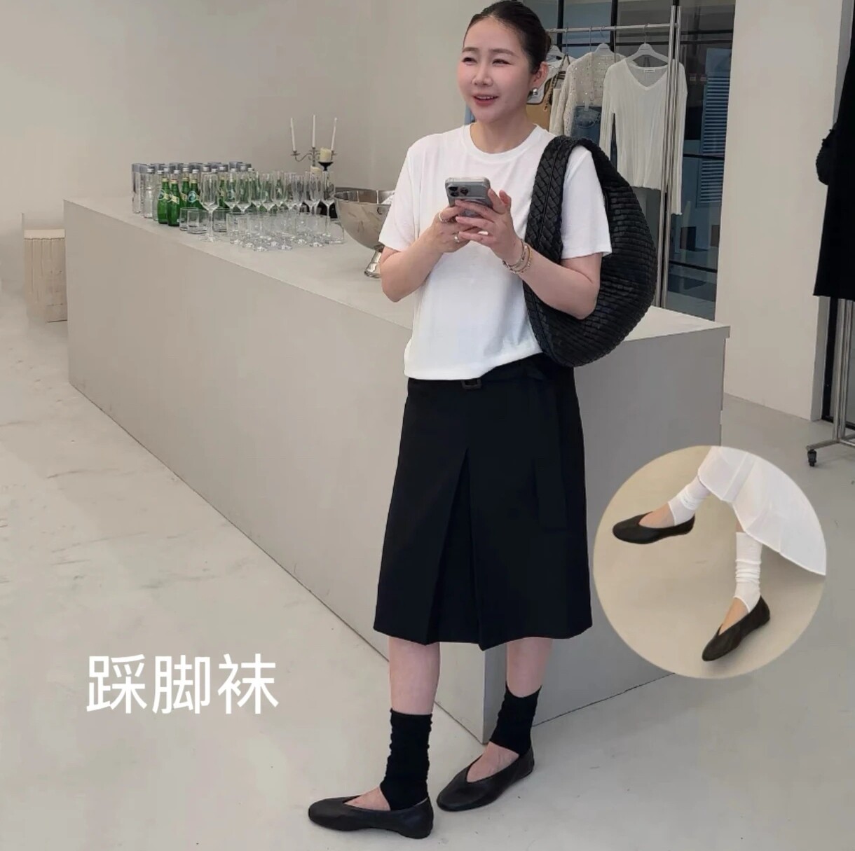 Widelia老板娘同款搭玛丽珍袜套图片