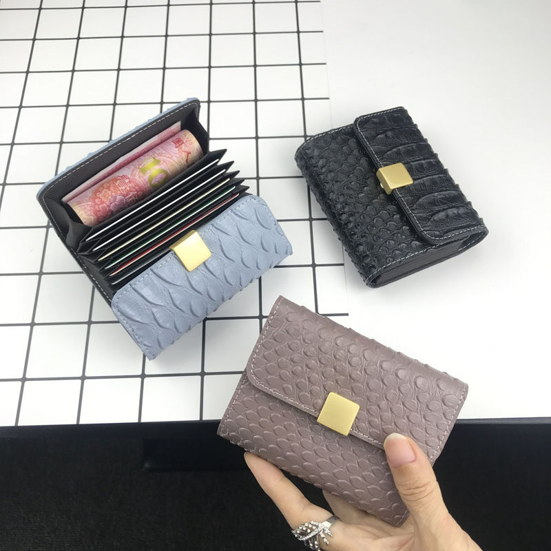 genuine leather Organ Card package Europe and America Ladies Card position Clip Crocodile print Card Pack Simplicity Mini coin pursein the Leather/Lady bags/Men's bag, Card package  category - from Buy2taobao.com to provide professional Taobao agent buy service