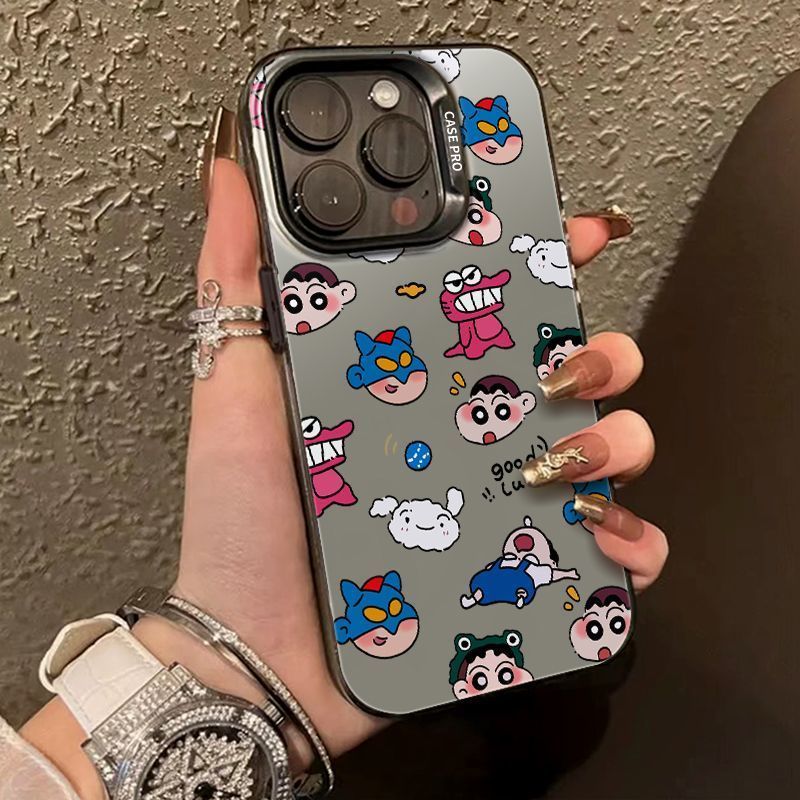 适用苹果iPhone15ProMax15pro15情侣款14 13高级感12小新彩银手机壳防摔保护套硬壳磨砂L个性创意11plus男女