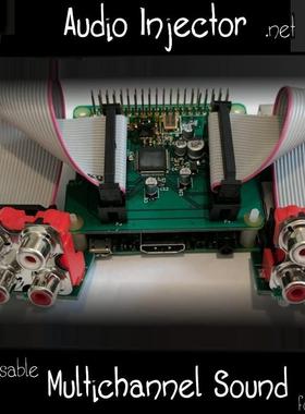 Audio Injector OCTO 树莓派音频模块扩展板 Raspberry DAC 声卡