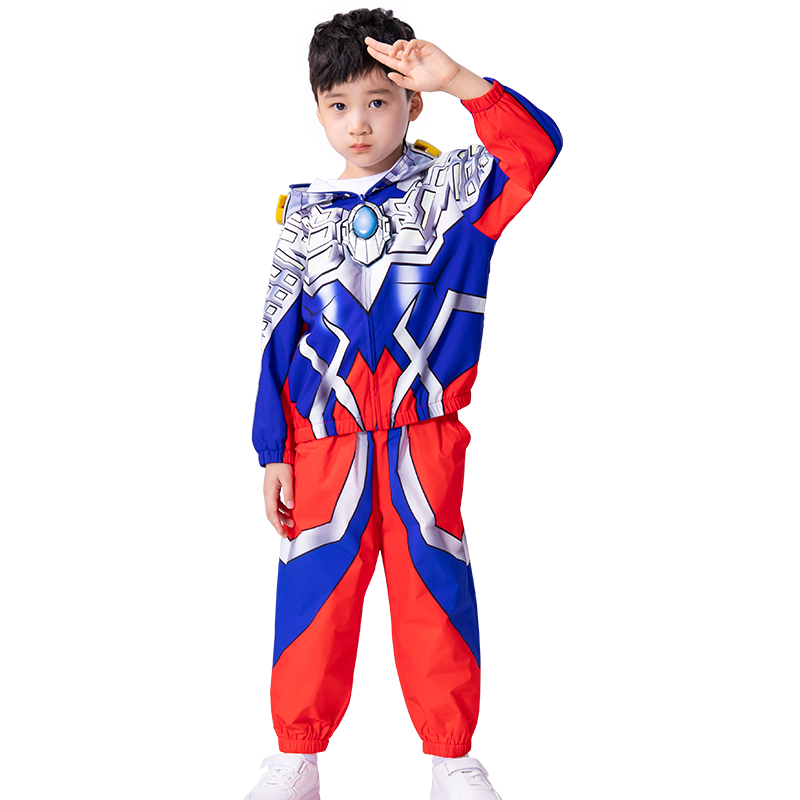 Ultraman奥特曼秋装儿童发光套装