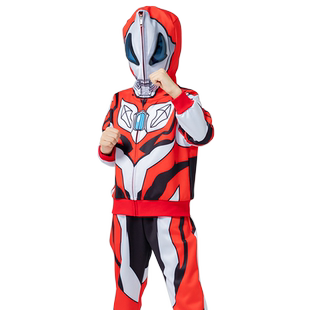 奥特曼衣服男童春装套装2026新款男孩潮春秋服装蜘蛛侠超人儿童装