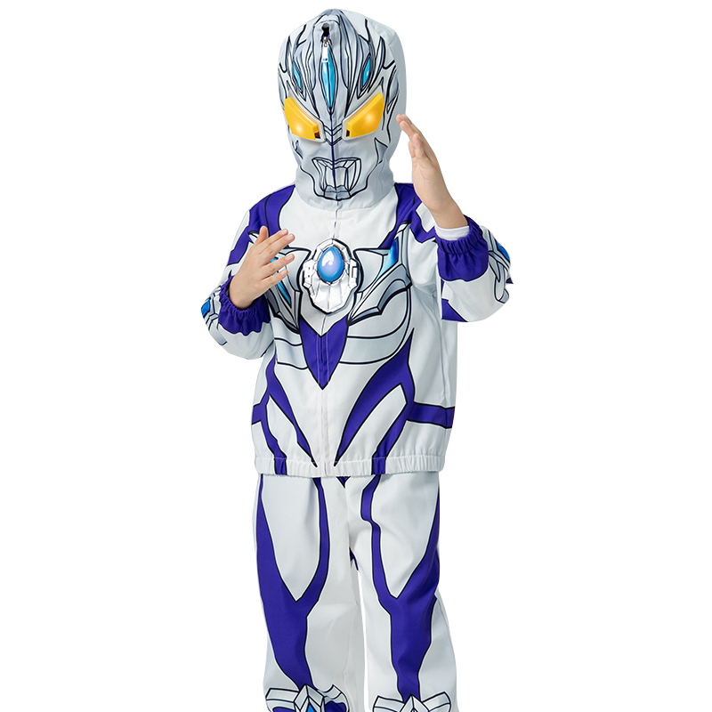 Ultraman奥特曼冬季加绒儿童套装