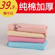 Khăn trải giường quốc gia kiểu Thượng Hải cổ điển 2 * 2,3 mét cotton đôi bông vải thô cũ vải cotton hoài cổ - Khăn trải giường