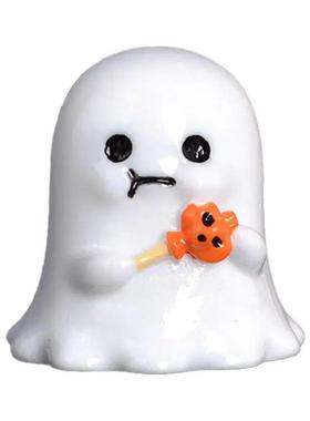 Halloween Miniature Ornament Pumpkin Resin Figurines Orname