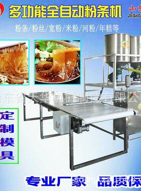 粉条机久煮不烂技扁术 全新工艺全动机免6FT-140B冻无矾粉自条 粉