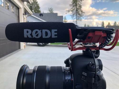 rode单反摄像机话筒麦克风