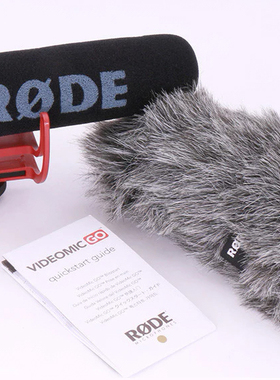 罗德/RODE VIDEOMIC GO 单反采访摄像机收音麦克风指向型电容话筒