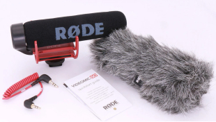 罗德/RODE VIDEOMIC GO 单反采访摄像机收音麦克风指向型电容话筒