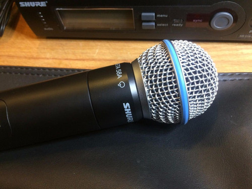 Shure/舒尔 SLX24/BETA58 无线超心型手持系统话筒咪头麦克风套装