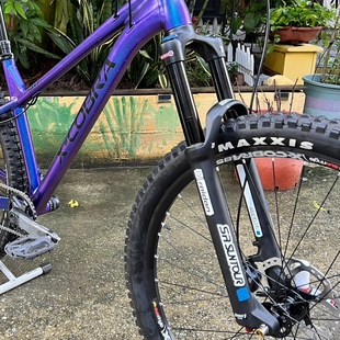 SR SUNTOUR三拓山地车越野 raidon气压前叉气叉椎管桶轴ext土坡叉