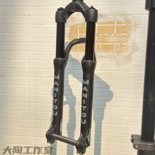 马尼托24童车26寸土坡车桶轴前叉