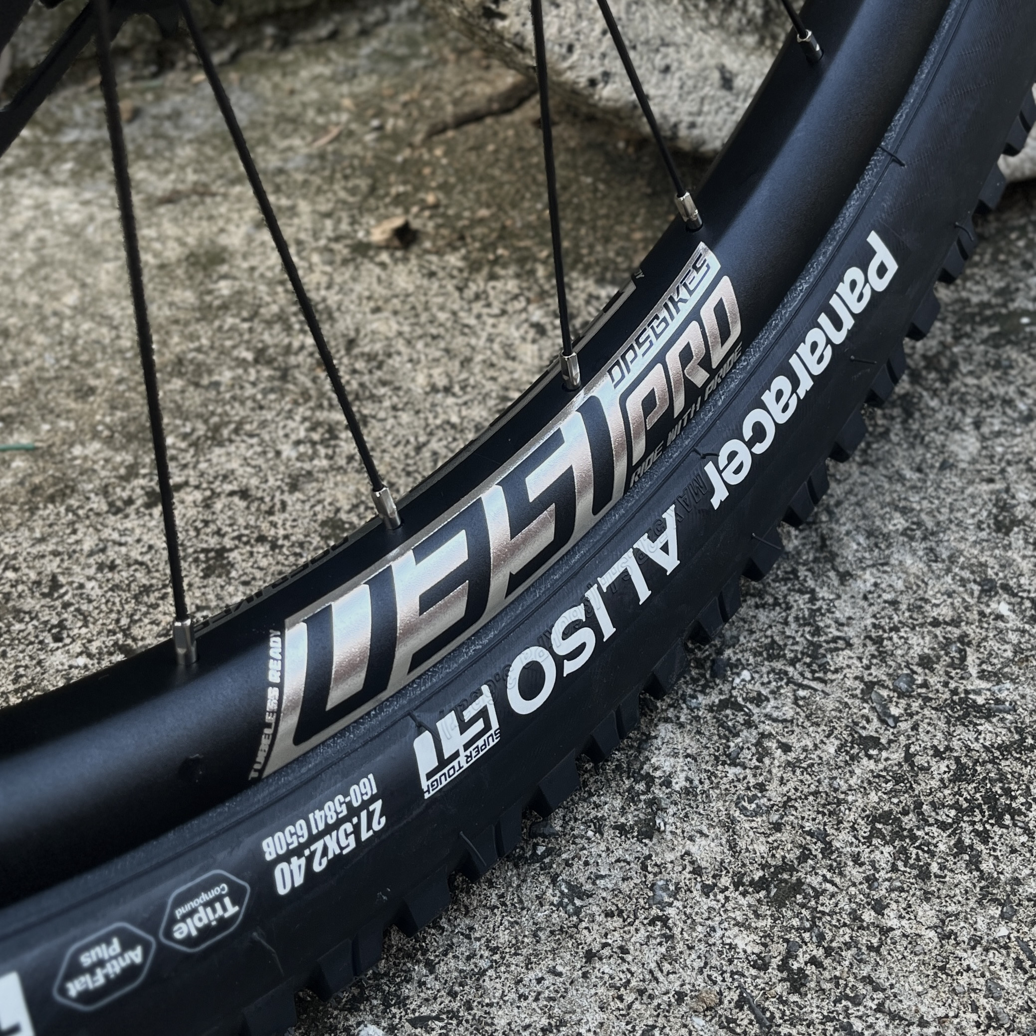 DPS高强度U351 pro H35真空铝合金山地车速降圈 土坡26/27.5/29寸