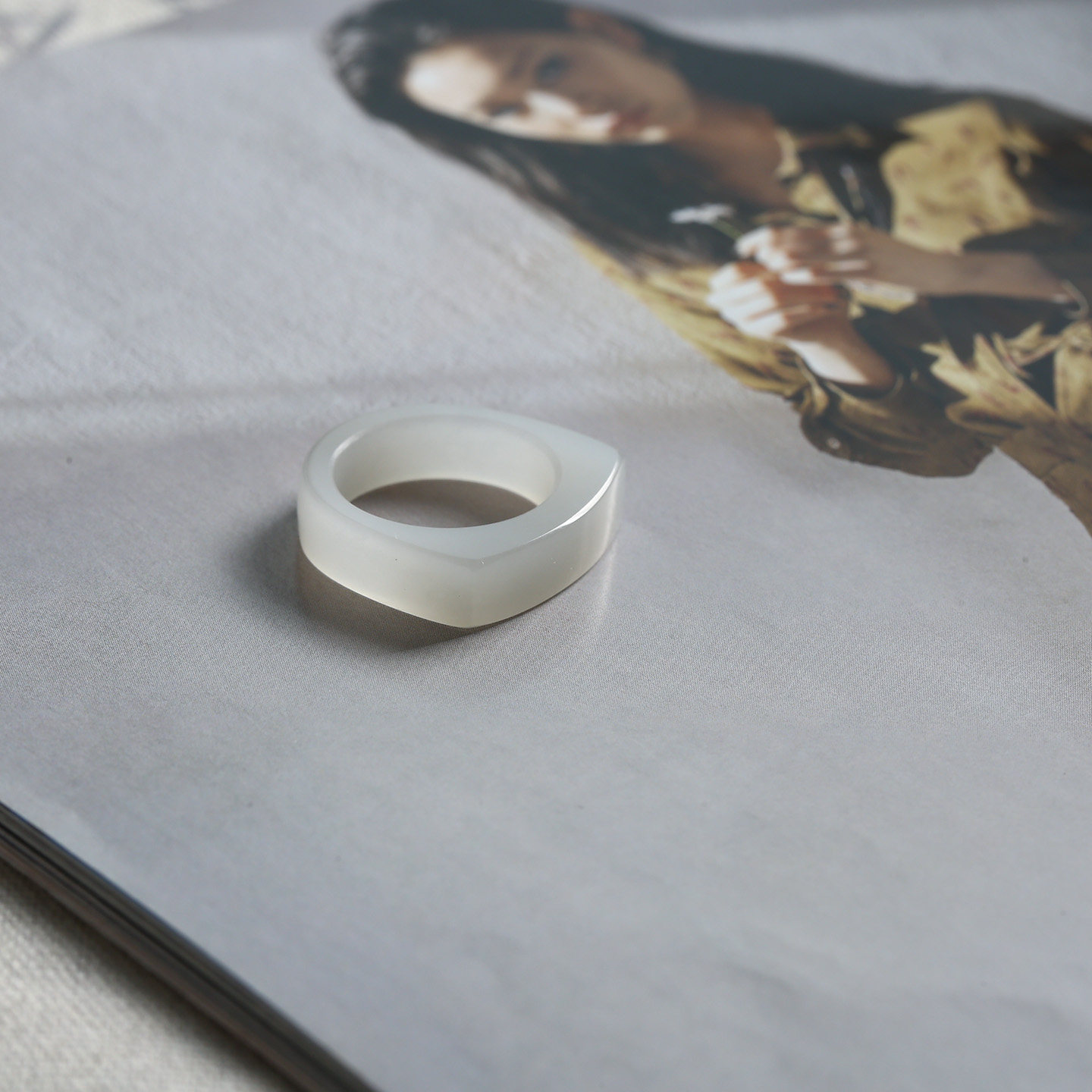 13号戒指 和田玉烟紫马鞍款指环 2004,珠宝/钻石/翡翠,手饰,淘宝优惠券,粉丝福利购,淘宝优惠卷