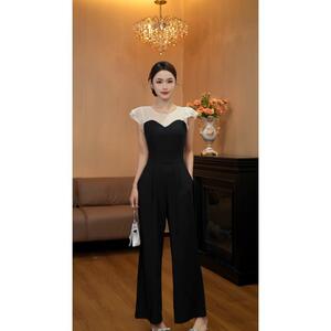 2026新款法式风尚气质女神连衣裙夏季修身显瘦高端优雅印花连衣裤