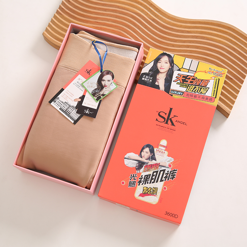 SK9920光腿神器裸肌裤冬款加绒加厚肤色连裤袜女3600D显瘦打底裤